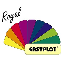 EASYPLOT feuille de traçage en polyester - Royal