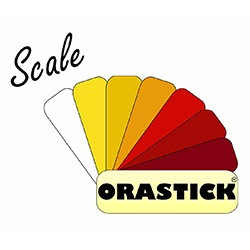 ORASTICK self adhesive film - Scale